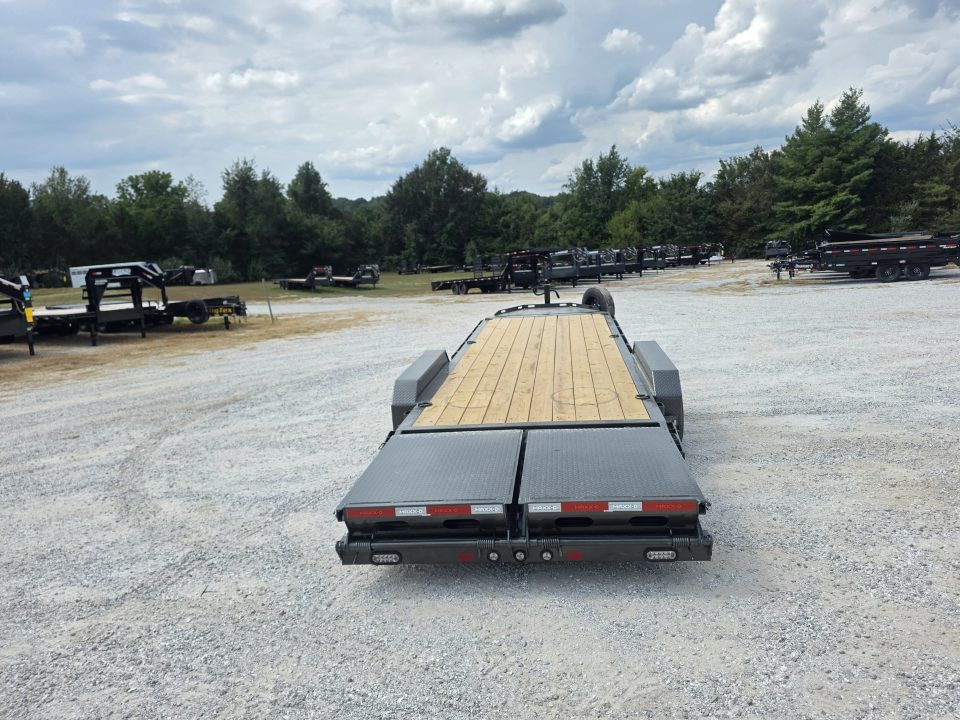 New 2027 MAXX-D 83x24 TANDEM 17.5K EQUIPMENT W/ 4' DOVE, MAX RAMPS, LARGE TOOLBOX & SPARE