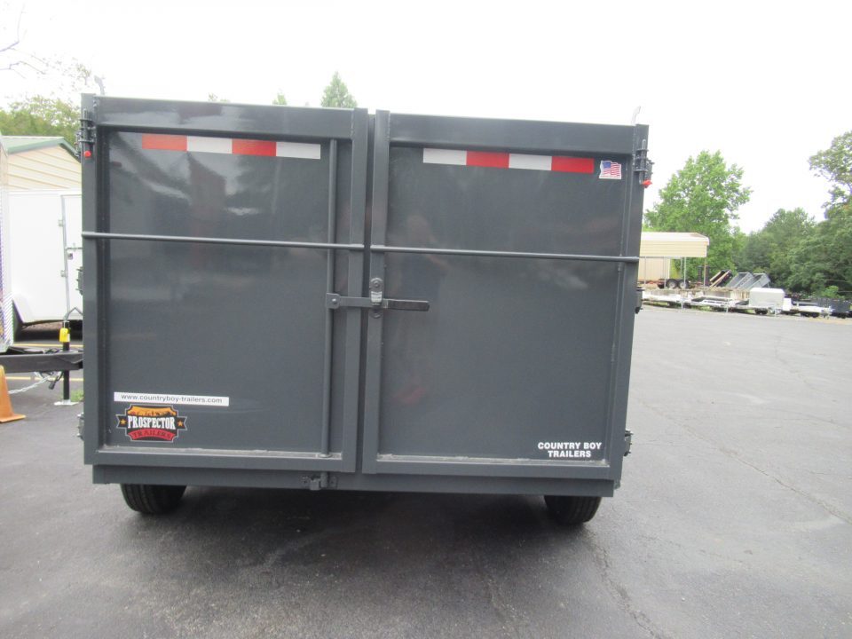 New 2027 Covered Wagon 6x12 Dump w/4' Sides, 6K Axles