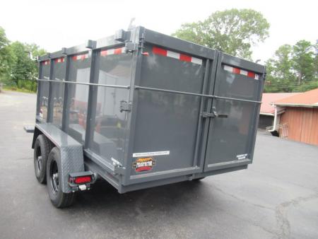 New 2027 Covered Wagon 6x12 Dump w/4' Sides, 6K Axles