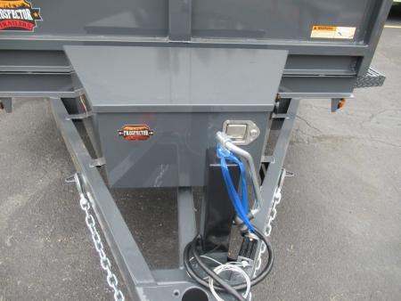 New 2027 Covered Wagon 6x12 Dump w/4' Sides, 6K Axles
