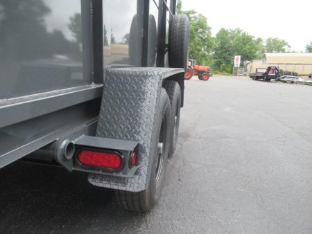 New 2027 Covered Wagon 6x12 Dump w/4' Sides, 6K Axles