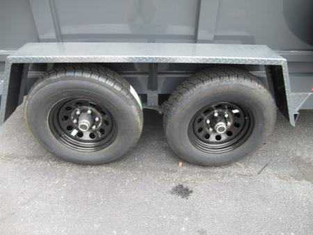 New 2027 Covered Wagon 6x12 Dump w/4' Sides, 6K Axles