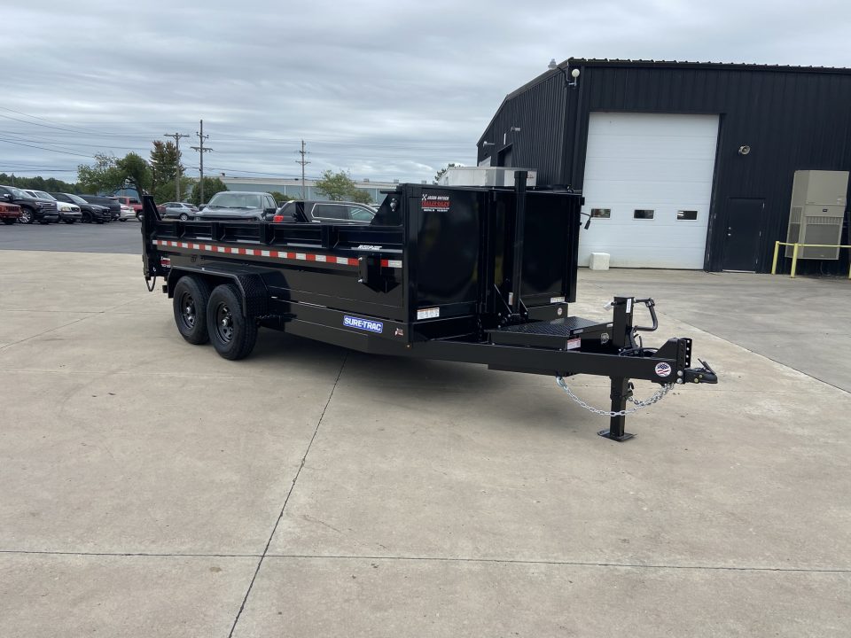 New Sure-Trac 7X16Dump Trailer
