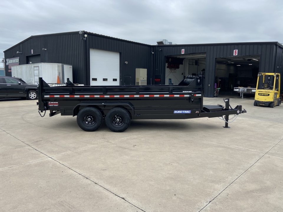 New Sure-Trac 7X16Dump Trailer