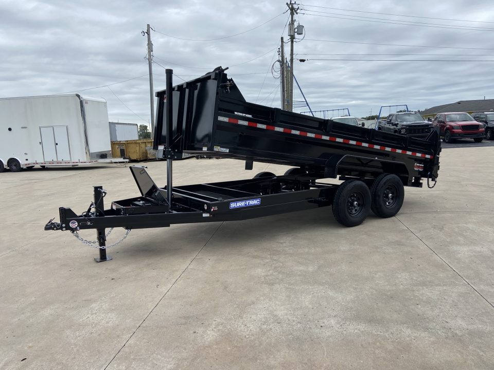 New Sure-Trac 7X16Dump Trailer