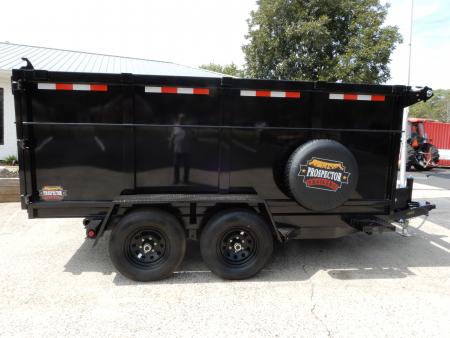 New 2027 Covered Wagon 6x12 Dump w/4' Sides, 6K Axles