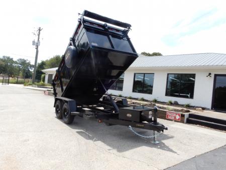 New 2027 Covered Wagon 6x12 Dump w/4' Sides, 6K Axles
