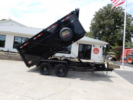 New 2027 Covered Wagon 6x12 Dump w/4' Sides, 6K Axles