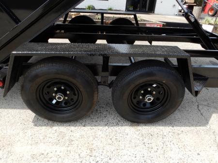 New 2027 Covered Wagon 6x12 Dump w/4' Sides, 6K Axles