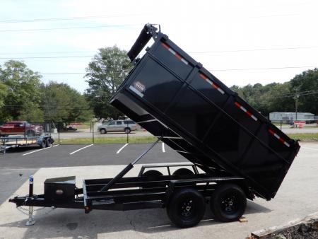 New 2027 Covered Wagon 6x12 Dump w/4' Sides, 6K Axles