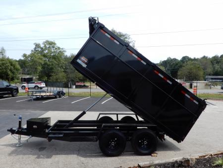 New 2027 Covered Wagon 6x12 Dump w/4' Sides, 6K Axles