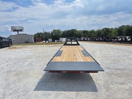 New 2027 Lamar Trailers 102 X 26 TANDEM GN DECK OVER POWER TILT W/ HYDRO JACKS/ TUFF WIRELESS