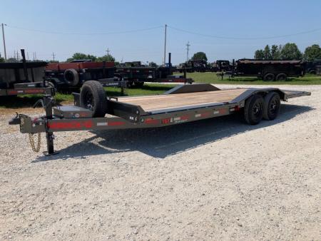 New 2027 MAXX-D 102X24 TANDEM 14K FULL TILT W/ DRIVE OVER FENDERS, SPARE, WINCH PLATE & WIRELESS REMOTE Tilt Trailer