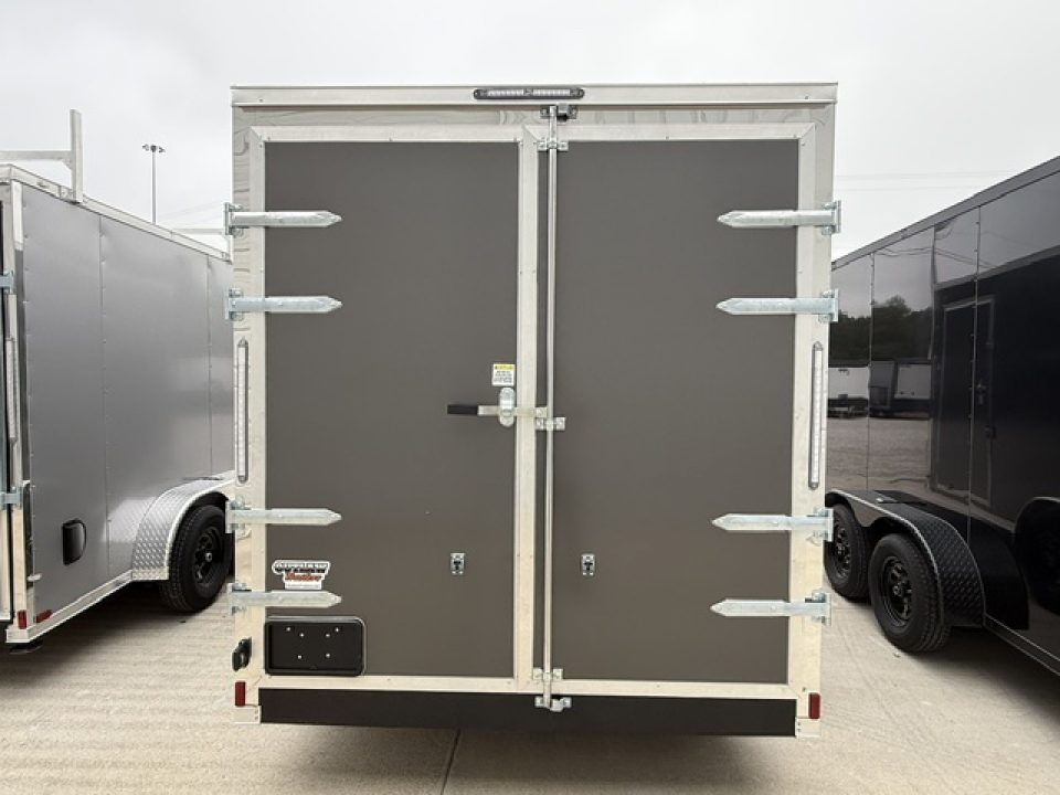 New Outlaw 7x16 10K Charcoal W/ Barn Doors