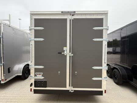 New Outlaw 7x16 10K Charcoal W/ Barn Doors