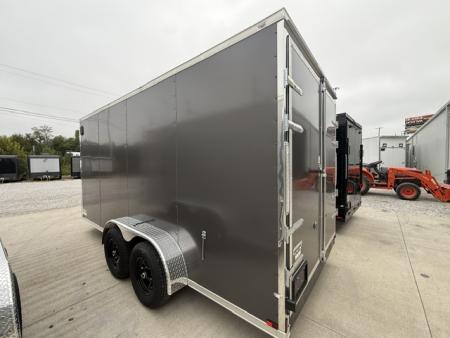 New Outlaw 7x16 10K Charcoal W/ Barn Doors