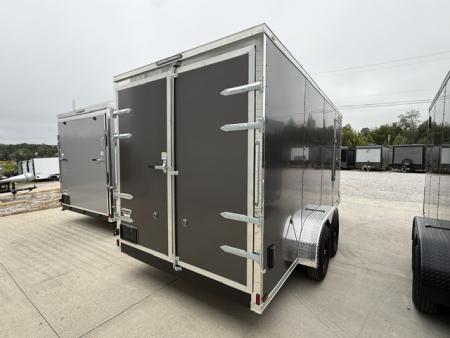 New Outlaw 7x16 10K Charcoal W/ Barn Doors