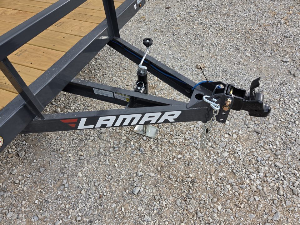 New 2027 Lamar 77X12 SINGLE 3.5K TUBETOP UTILITY W/4' SPRING GATE