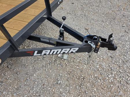 New 2027 Lamar 77X12 SINGLE 3.5K TUBETOP UTILITY W/4' SPRING GATE