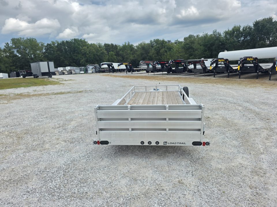 New 2027 Load Trail 83X18 TANDEM 7K ALUMINUM UTILITY W/BI-FOLD GATE & SPARE