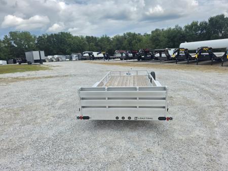New 2027 Load Trail 83X18 TANDEM 7K ALUMINUM UTILITY W/BI-FOLD GATE & SPARE