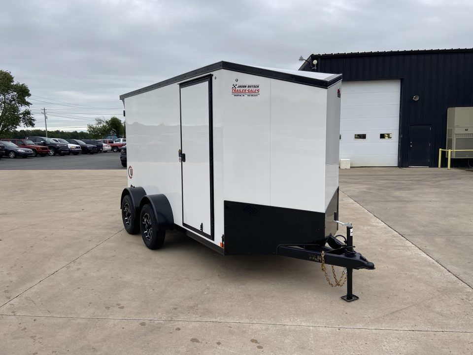 New United Trailers UJ-6X12 Cargo Enclosed Trailer