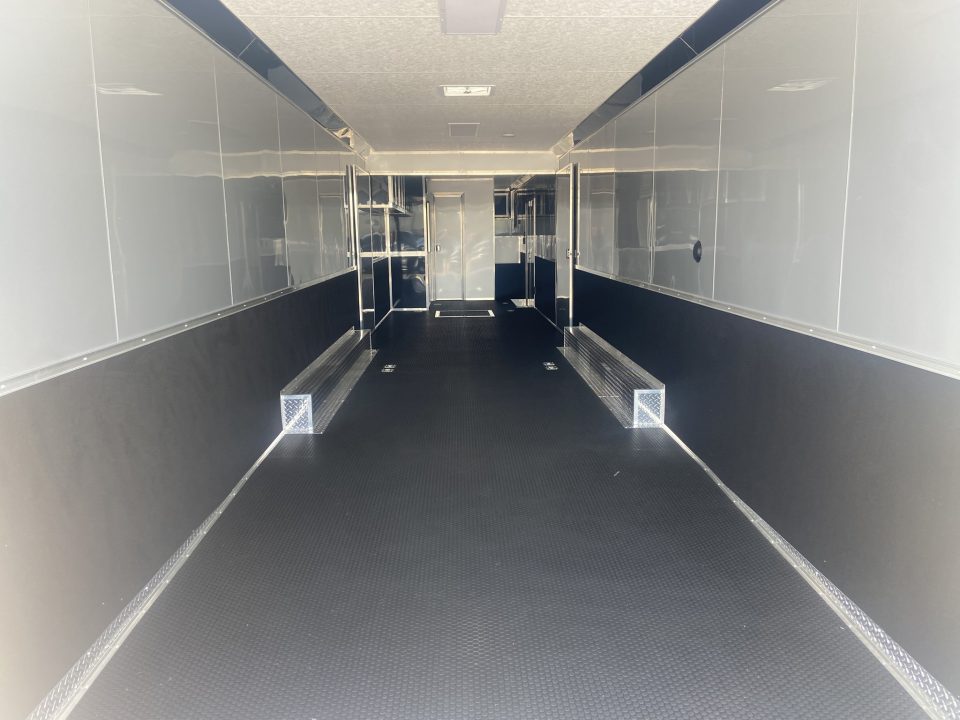 New Vintage Trailers 8X53 Racing Trailer with Center Bath