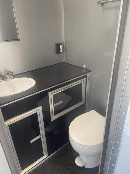 New Vintage Trailers 8X53 Racing Trailer with Center Bath
