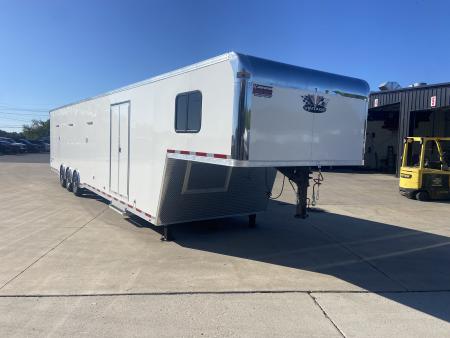 New Vintage Trailers 8X44 Racing Trailer With Bathroom