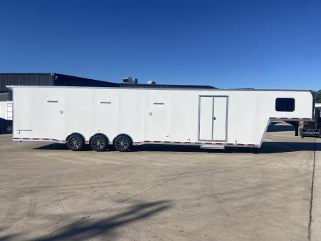 New Vintage Trailers 8X44 Racing Trailer With Bathroom