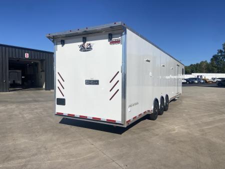 New Vintage Trailers 8X44 Racing Trailer With Bathroom