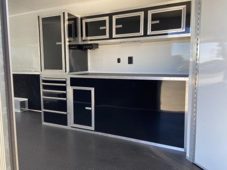 New Vintage Trailers 8X44 Racing Trailer With Bathroom