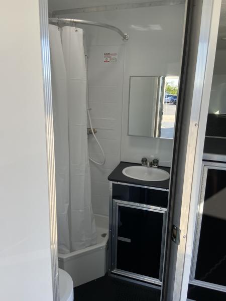 New Vintage Trailers 8X44 Racing Trailer With Bathroom