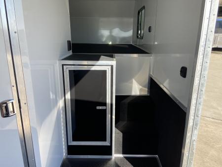 New Vintage Trailers 8X44 Racing Trailer With Bathroom