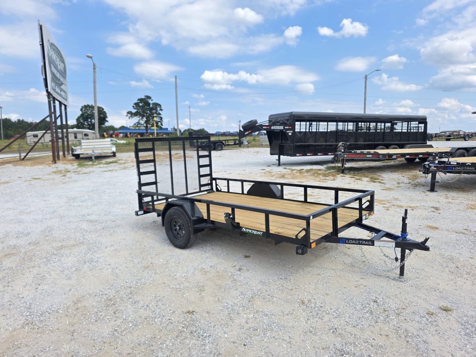 New 2026 Load Trail 77 x 12 SINGLE UTILITY W/ 4' FOLD IN GATE