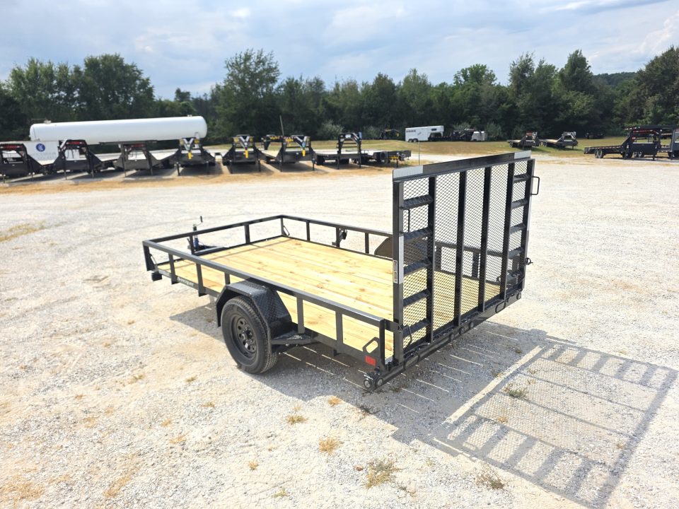 New 2026 Load Trail 77 x 12 SINGLE UTILITY W/ 4' FOLD IN GATE