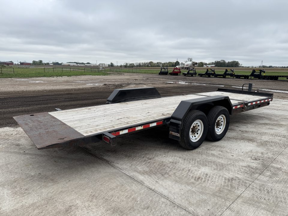 Used 2016 Midsota TB-22 15.4K Tilt Trailer
