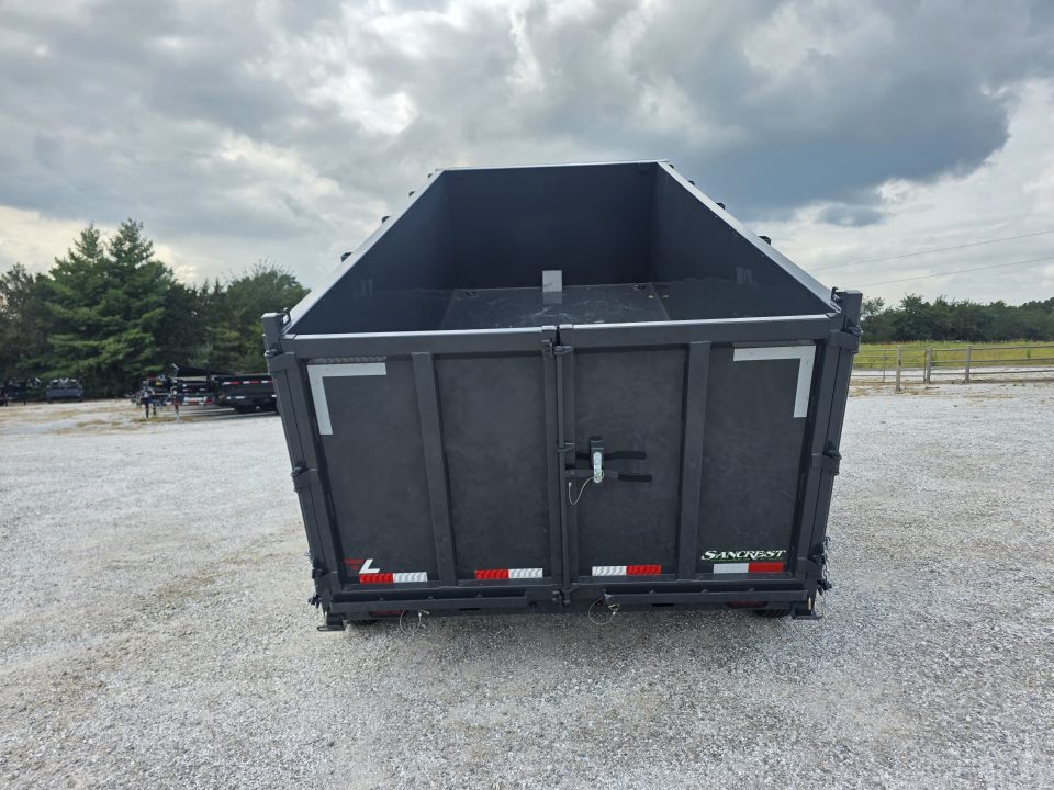 New 2027 Lamar 83X16 TRIPLE 21K TELESCOPIC GOOSENECK DUMP W/48" SIDES & 17.5"/16PLY