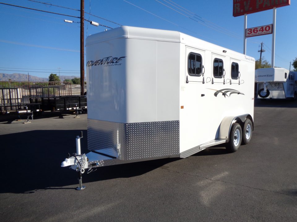New 2027 Trails West *ADV MX II 3H * ADVENTURE MX II 3-Horse Slant Load Horse Trailer
