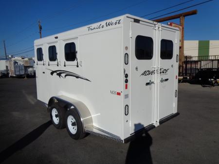 New 2027 Trails West *ADV MX II 3H * ADVENTURE MX II 3-Horse Slant Load Horse Trailer