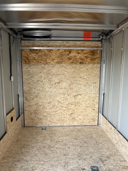 New 2027 Lightning 7 X 17 Lightning 2 Place Enclosed Snowmobile Trailer with 7ft Interior