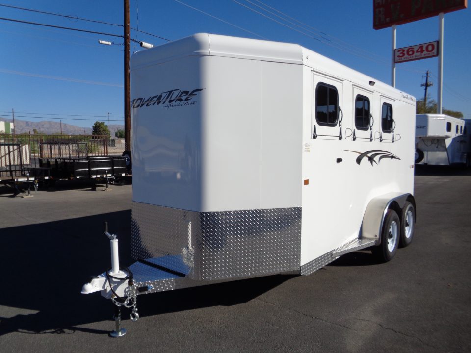 New 2027 Trails West *ADV MX II 3H * ADVENTURE MX II 3-Horse Slant Load Horse Trailer