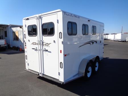 New 2027 Trails West *ADV MX II 3H * ADVENTURE MX II 3-Horse Slant Load Horse Trailer