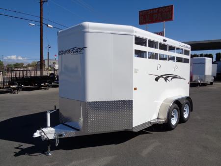 New 2027 Trails West * ADVENTURE II 2H * 2-Horse Slant Load Horse Trailer
