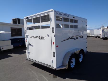 New 2027 Trails West * ADVENTURE II 2H * 2-Horse Slant Load Horse Trailer