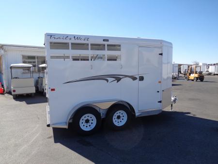 New 2027 Trails West * ADVENTURE II 2H * 2-Horse Slant Load Horse Trailer