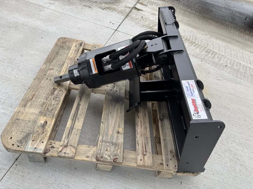 New 2027 Jenkins Iron and Steel Planetary Auger Drive Attachment