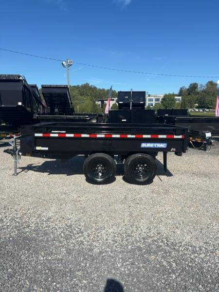 New 2027 Sure-Trac 6x10 SIngle Ram Deckover Dump Trailer