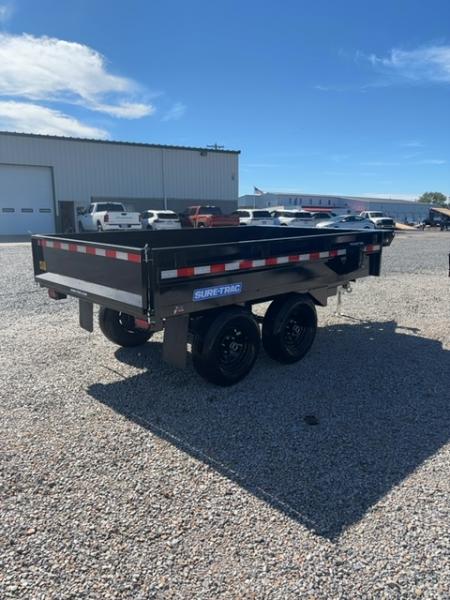 New 2027 Sure-Trac 6x10 SIngle Ram Deckover Dump Trailer
