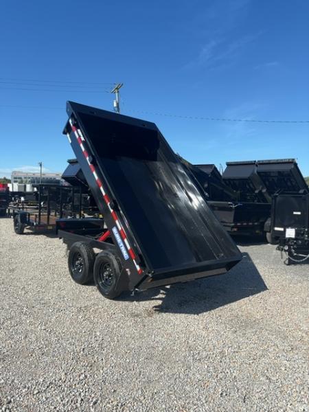 New 2027 Sure-Trac 6x10 SIngle Ram Deckover Dump Trailer
